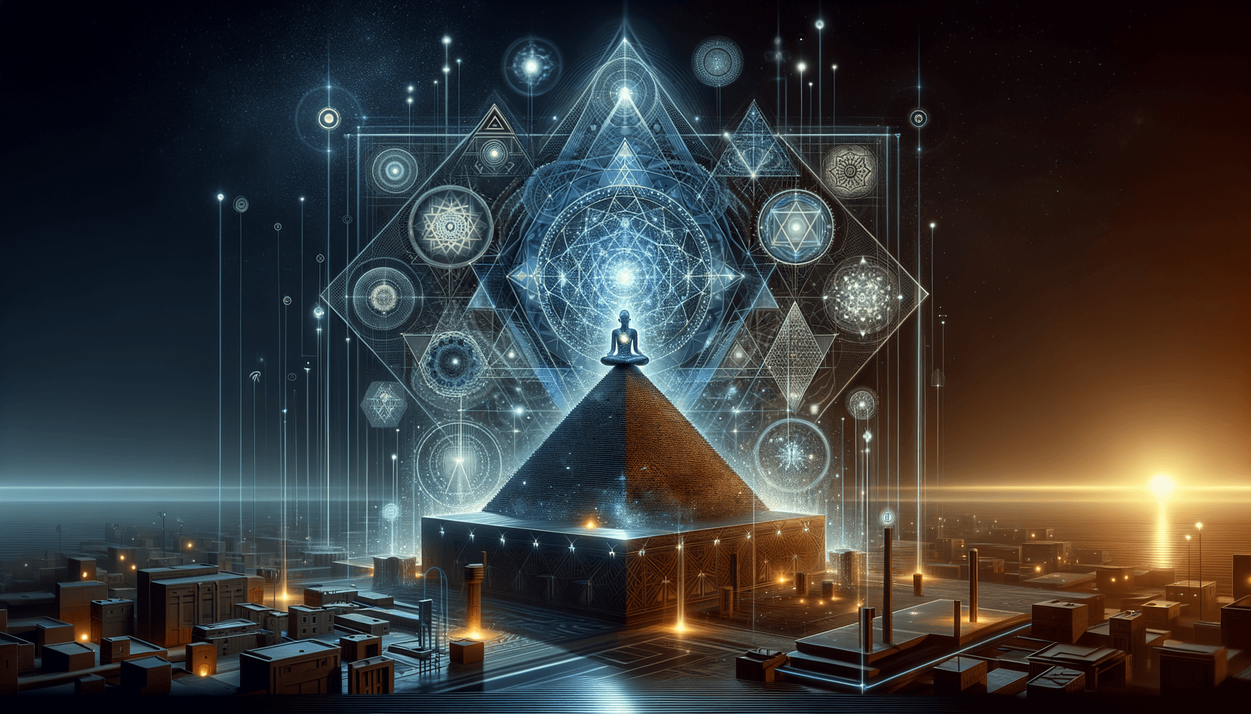 Drawing from the Well: Sober Meditation, Ancient Pyramids, and Becoming Pure Information